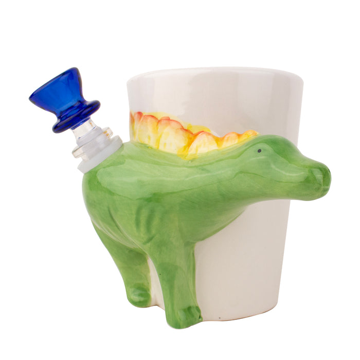 5" Dinosaur Mug Novelty Ceramic Pipe-0612