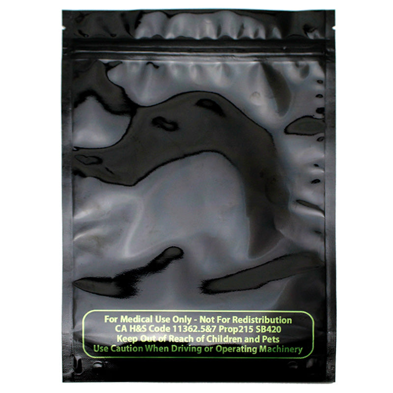 1 Ounce Size Mylar Bag pack of 50 - Smoketokes