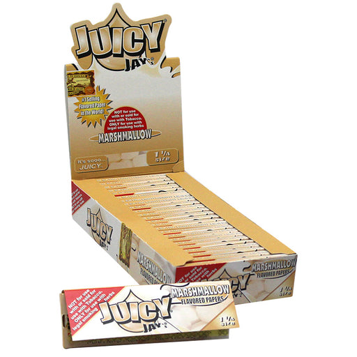 Juicy Jay's 1 1/4" Size Rolling Paper Marshmallow Flavor - Smoketokes
