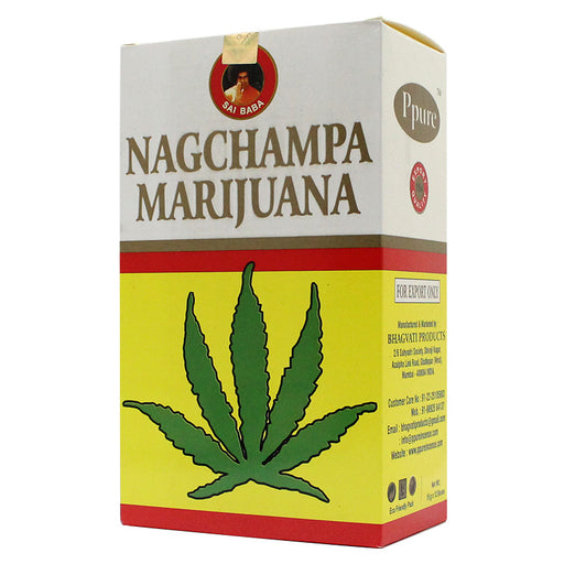 Ppure NagChampa Marijuana 15g Incense - Smoketokes