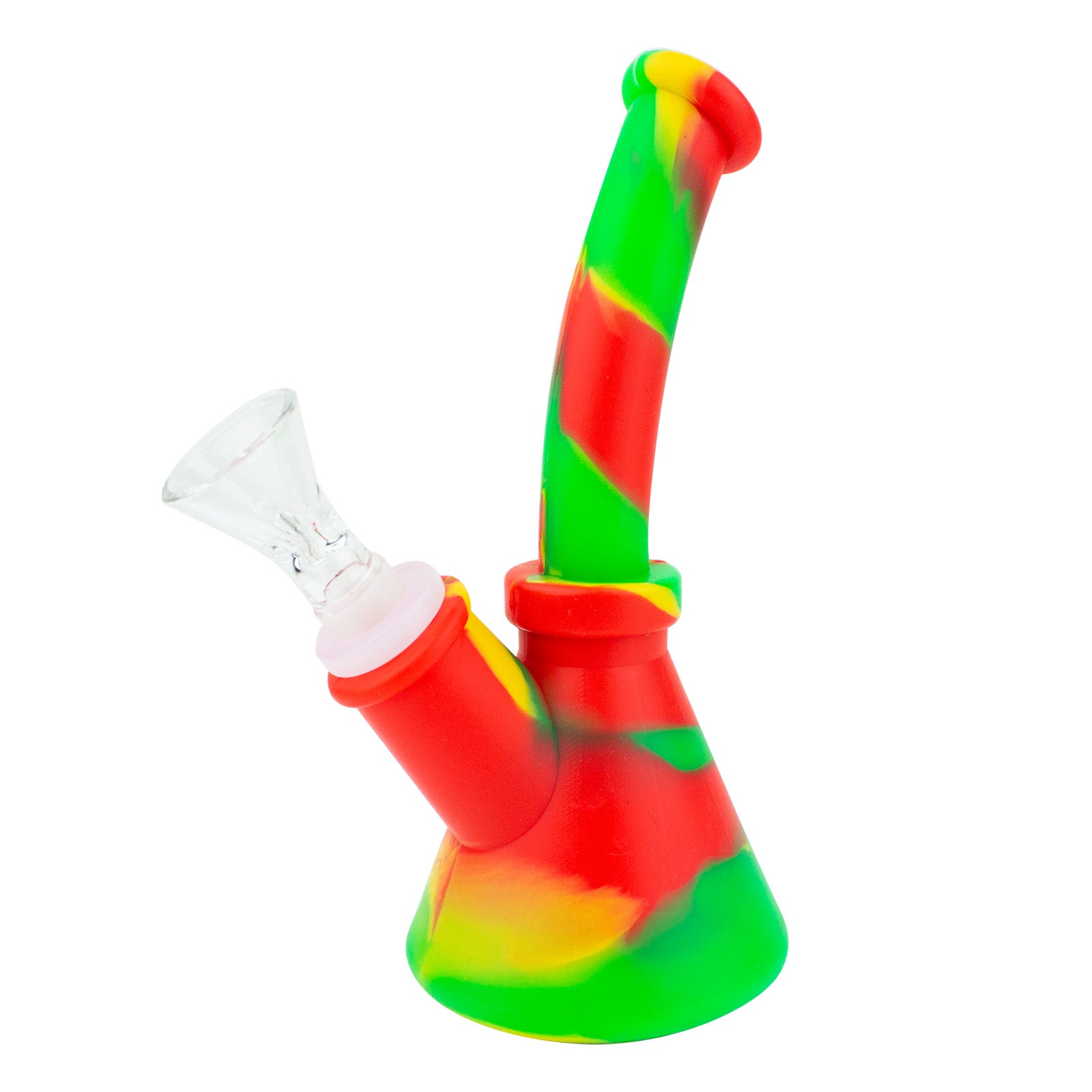 6" Mini Beaker Silicone Water Pipe