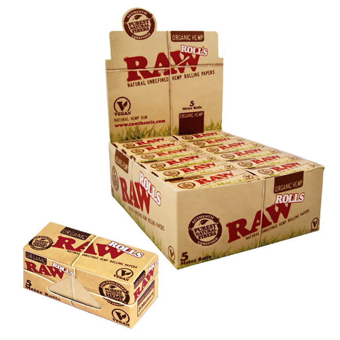Raw Organic Hemp Rolls - Smoketokes