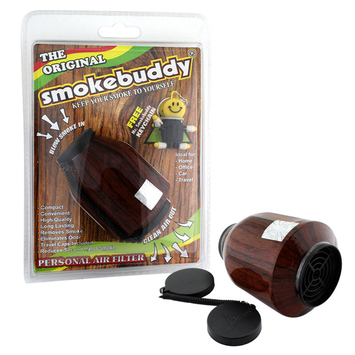 Smokebuddy Original Wood Grain Personal Air Filter - Smoketokes