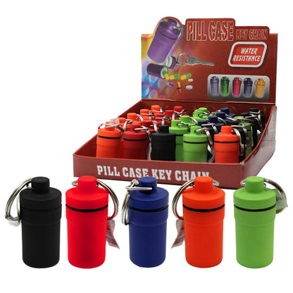 Plastic Keychain Pill Case Display - Smoketokes
