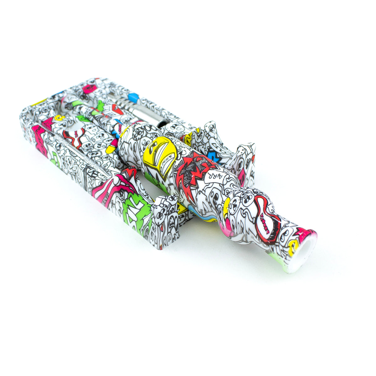 8" Silicone Decal Print Nectar Collector with Tray