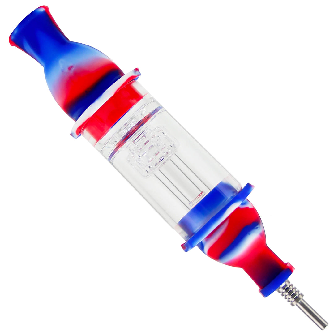 8'' Rocket Silicone Nectar Collector w/ Matrix Perc