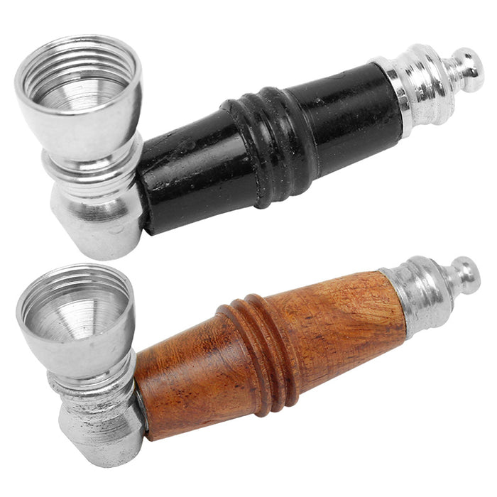 3" Basic Wooden Hand Pipe - Smoketokes