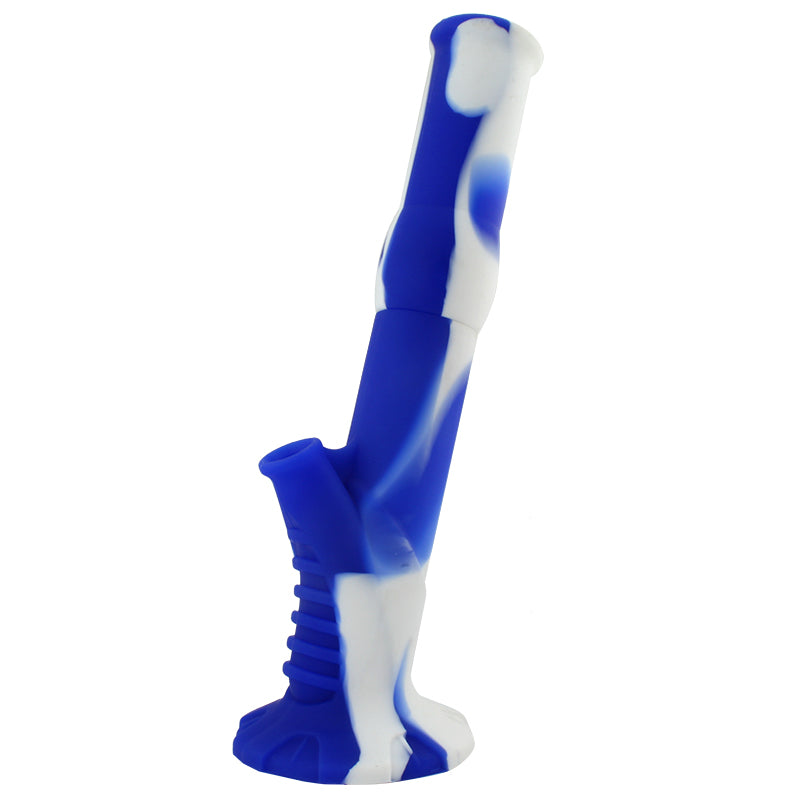 13" 2-Piece Silicone Water Pipe - Smoketokes