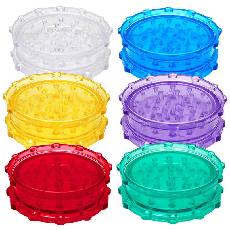 Acrylic 2 Part 3.0" Grinder - Smoketokes