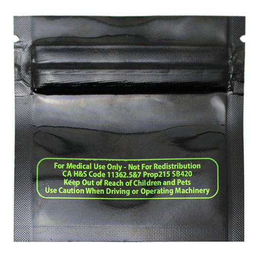 1/2 Gram Size Mylar Bag pack of 50 - Smoketokes