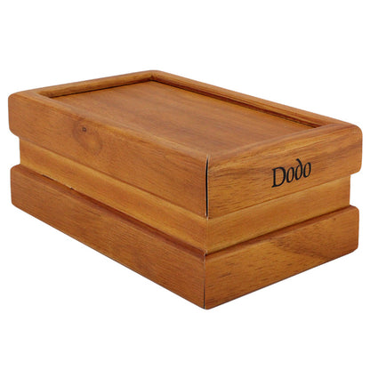 Dodo Screen & Mirror Walnut Box - Smoketokes