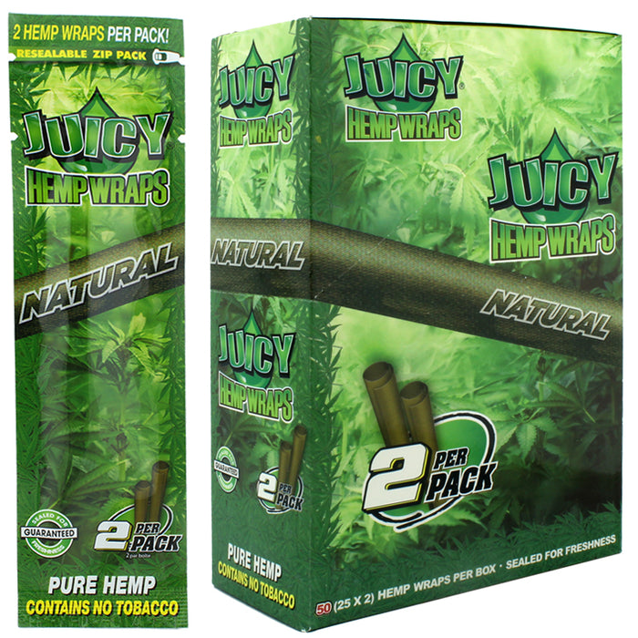 Juicy Hemp Wrap Natural Flavor - Smoketokes