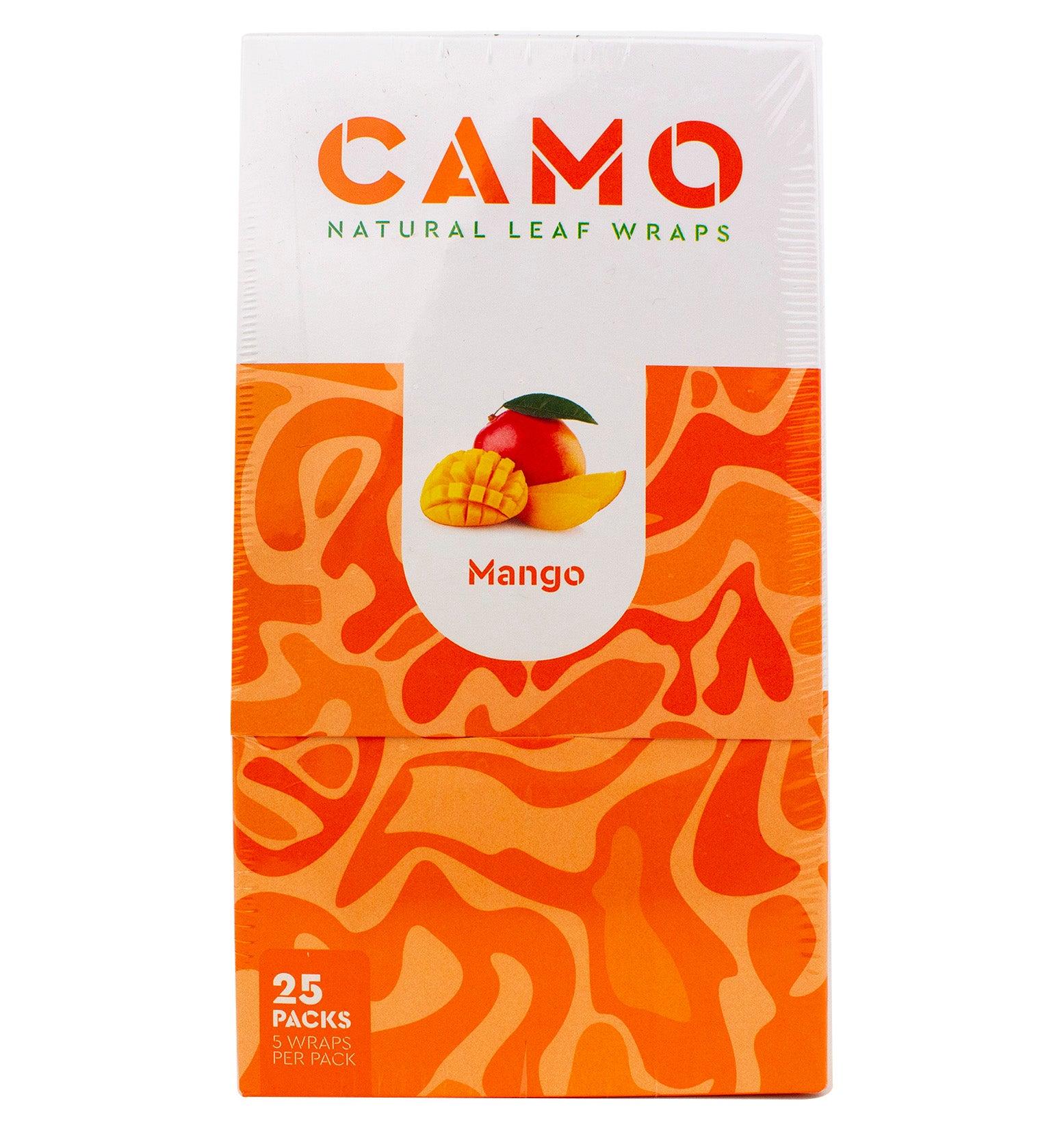 Afghan Hemp - Camo Natural Leaf Wraps (15 Flavors) 25packs/display