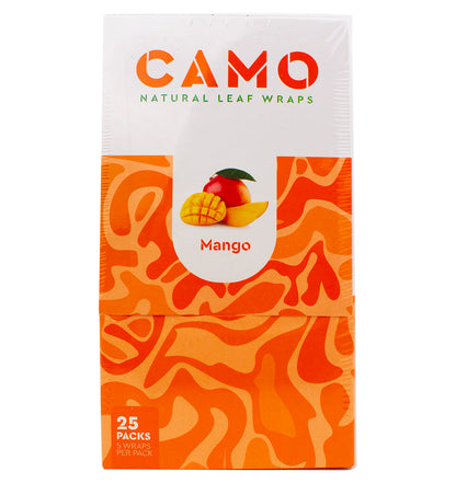 Afghan Hemp - Camo Natural Leaf Wraps (15 Flavors) 25packs/display