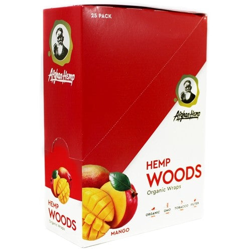 Afghan Hemp - Organic Hemp Wood Wraps - Mango