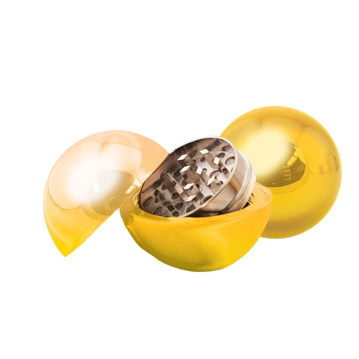 50mm Ball Gold Metal Grinder