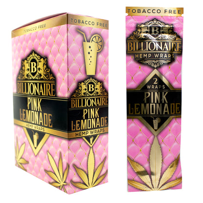 Billionaire Hemp Wraps - Pink Lemonade

