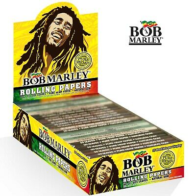 Bob Marley 1 1/4" Size Pure Hemp Rolling Paper