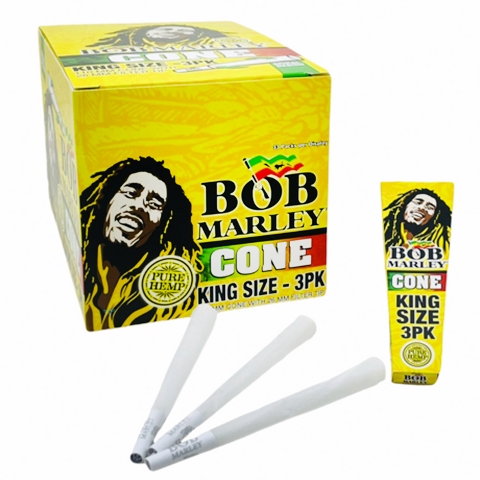 Bob Marley Cones King Size 3 Pack / 33 Packs