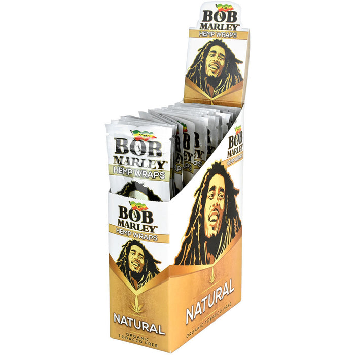 Bob Marley Hemp Wraps (2pk / 25pc Display)
