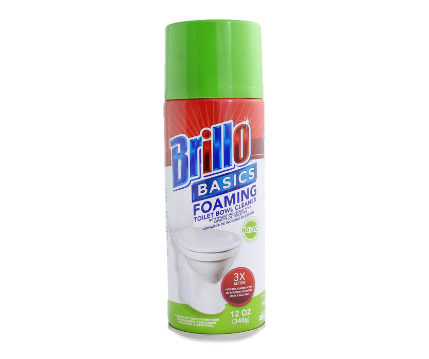 Brillo - Basics Foaming Toilet Bowl Cleaner, 12 Oz. - Safe Can