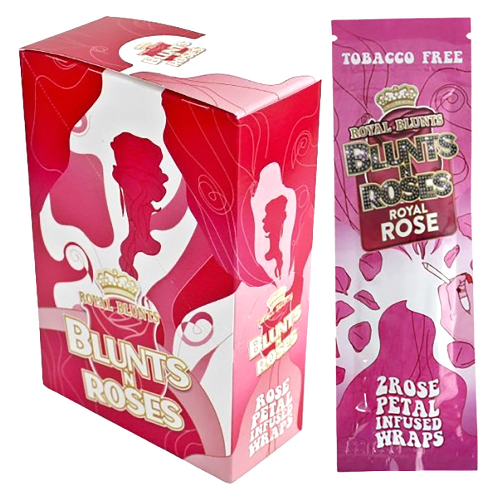 Bulk Royal Blunts Rose Petal Infused Natural Hemp Wraps