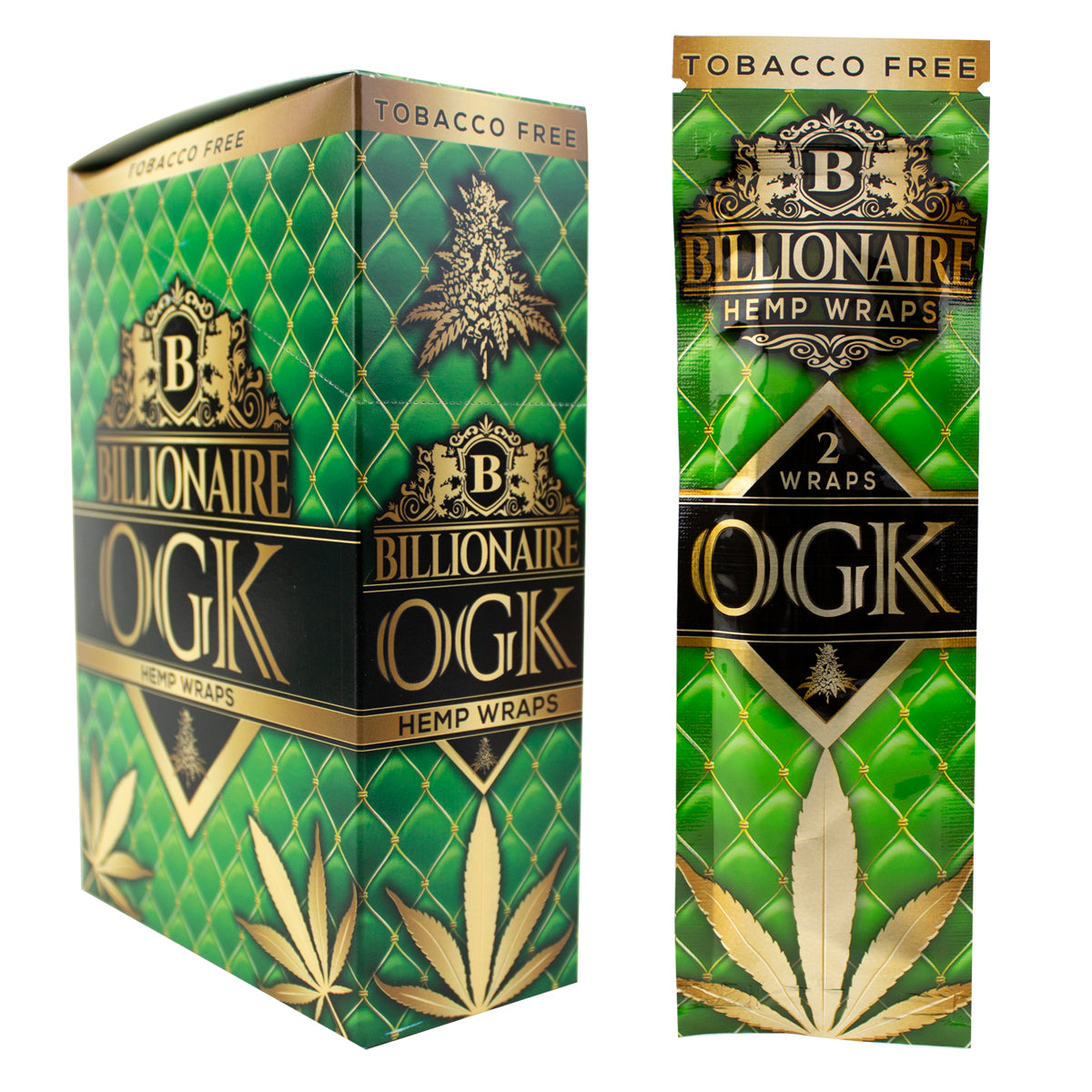 Buy Billionaire Hemp Wraps - OGK