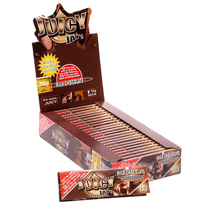 Buy Wholesale Juicy Jay Milk Chocolate 1 1/4 Rolling Paper
