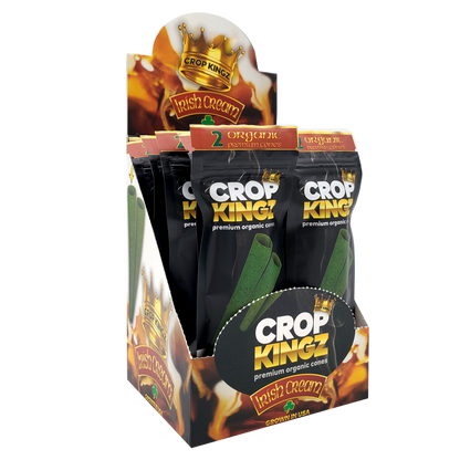 Crop Kingz Organic 2 Cones (15Packs/ Display) (all flavors)