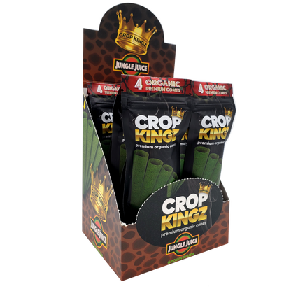 Crop Kingz Organic 2 Cones (15Packs/ Display) (all flavors)