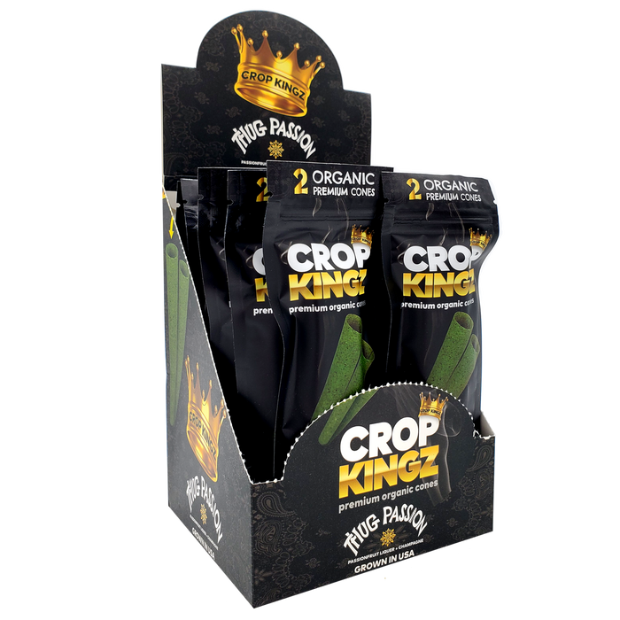Crop Kingz Organic 2 Cones (15Packs/ Display) (all flavors)