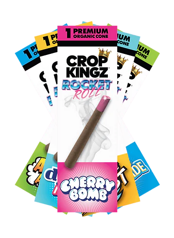 Candy tip hemp cones for retailers