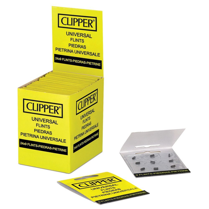 Clipper universal Flints piedras (PACK OF 9 UTS) (12disp/cs)