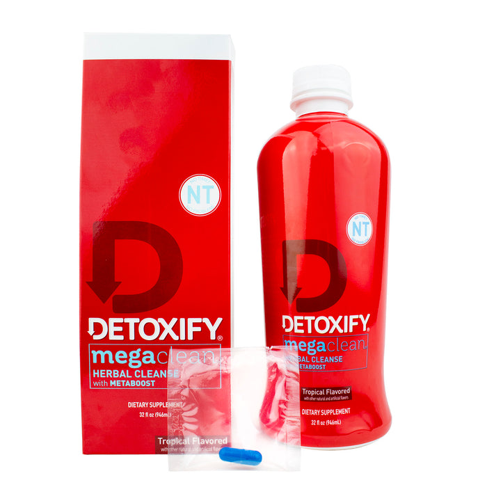 Detoxify Mega Clean Herbal Cleanse with Metaboost 32oz