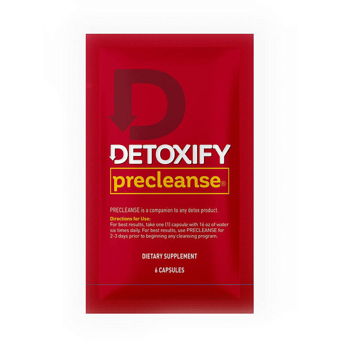 Detoxify – PreCleanse Herbal Supplement - 6 Capsules (24pack/ Display)