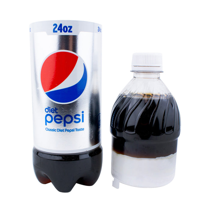 Diet Pepsi 24oz. Bottle Safe Can