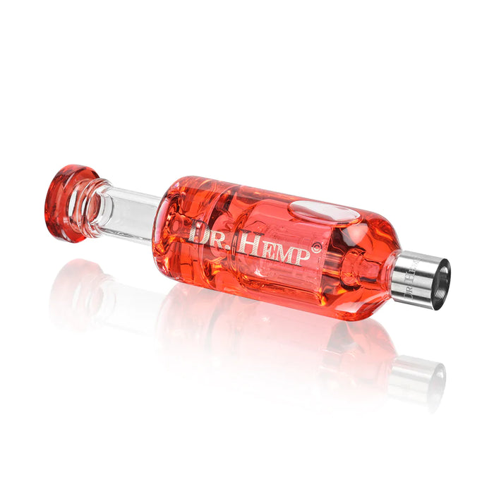 Dr. Hemp - Large 8 Arm Diffuser - Glycerin Filled Freezable Glass - Nectar Collectors
