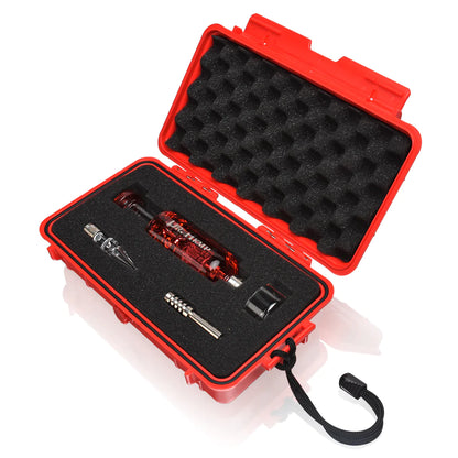 Dr. Hemp - Large 8 Arm Diffuser - Glycerin Filled Freezable Glass - Nectar Collectors