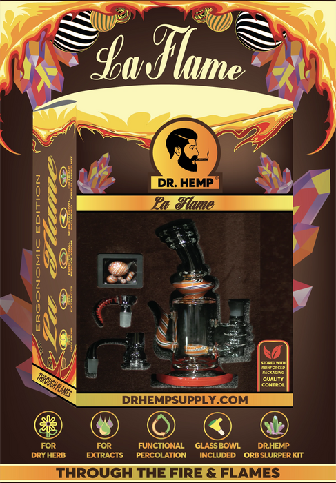 Dr. Hemp La Flame Dab Rig w/ Bowl