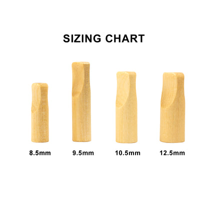 ENDO Wood Tips - 120 Count Per Jar - Various Sizes