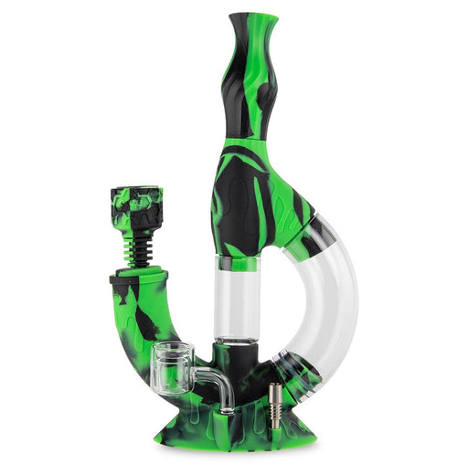 4 Water Bubbler with Silicone Hose - Electric Nectar Collector Mini Kit