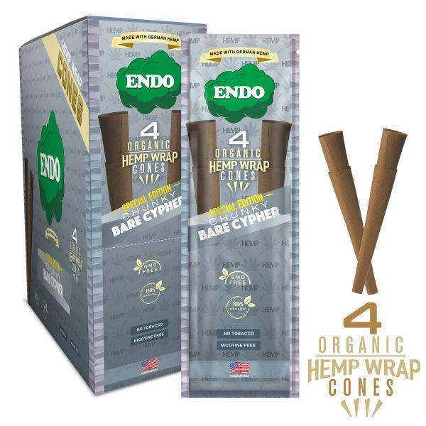 Endo 4 Pre-Rolled Hemp Wrap Cones - Chuncky Bare Cyphyer