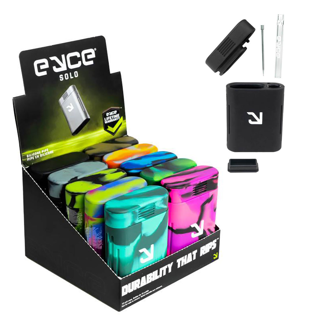 Eyce - Solo Silicone Dugout (10 per Display)