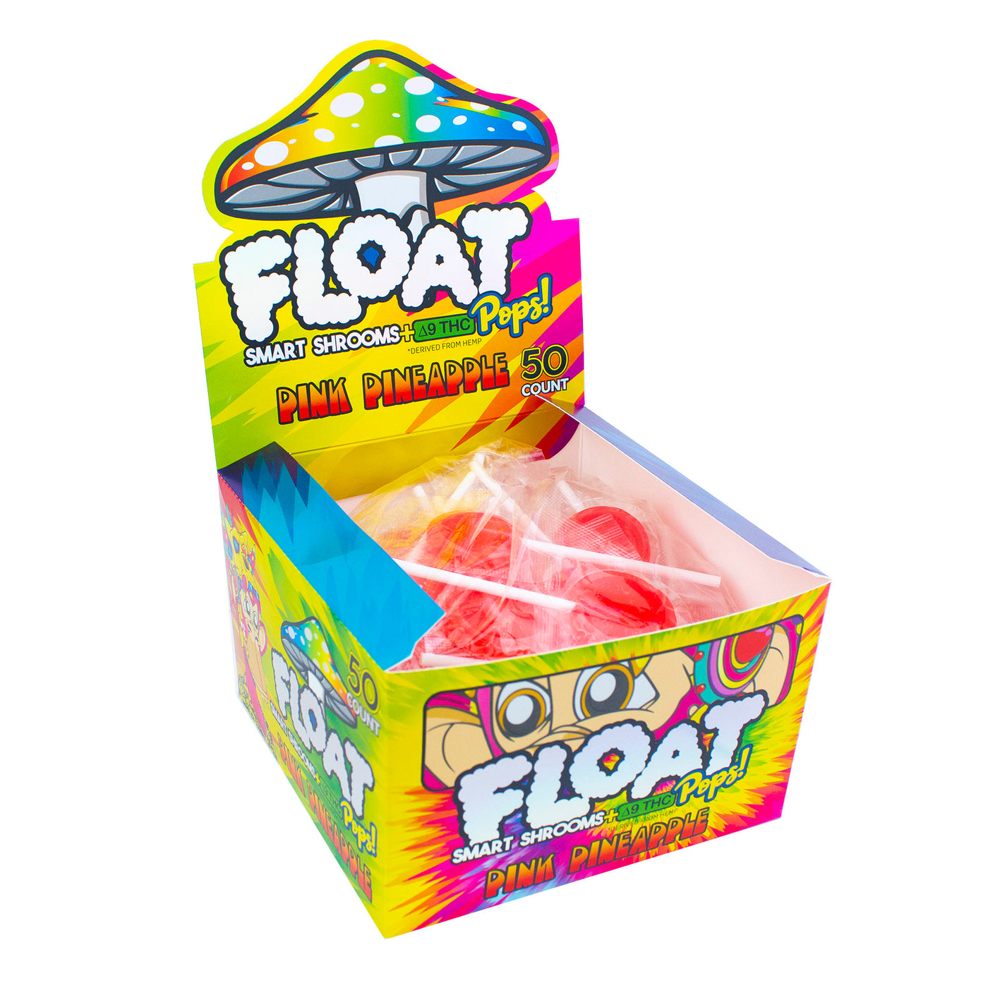 Float Mushroom Lollipop (50pcs/box) SmokeTokes