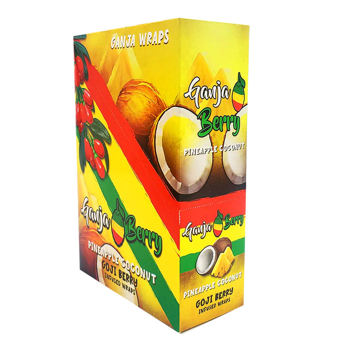 Ganja Berry - Pineapple Coconut Goji Berry Infused Wraps
