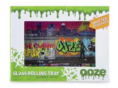 Tag Ooze Glass Rolling Tray