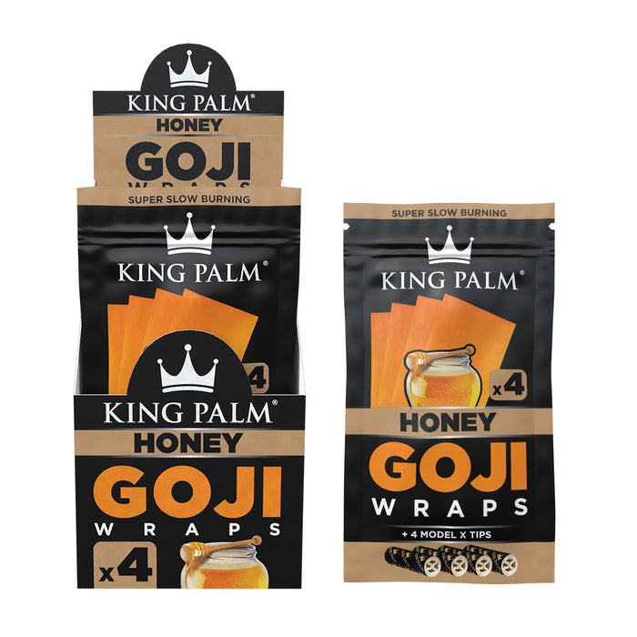 King Palm Goji Berry Wraps (15pk Display)