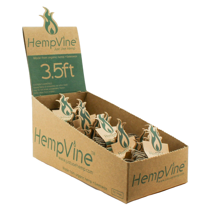 HempVine 3.5' Ft. Hemp Wick Spool