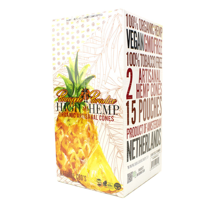 High Hemp Pineapple Paradise Organic Cones