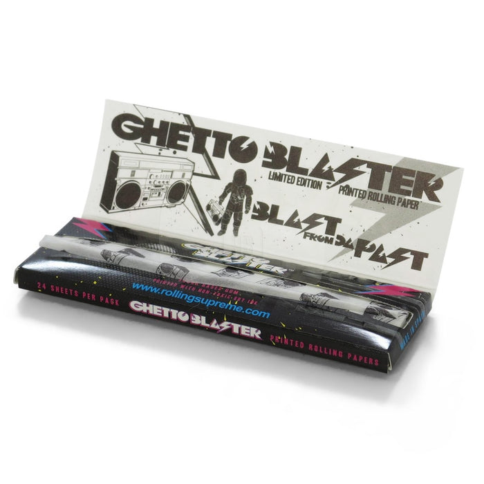 Ghetto Blaster 1 1/4" Hemp Rolling Papers
